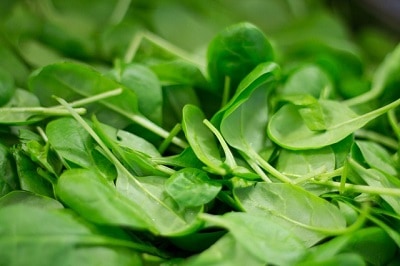 vegetables for weight loss - spinach