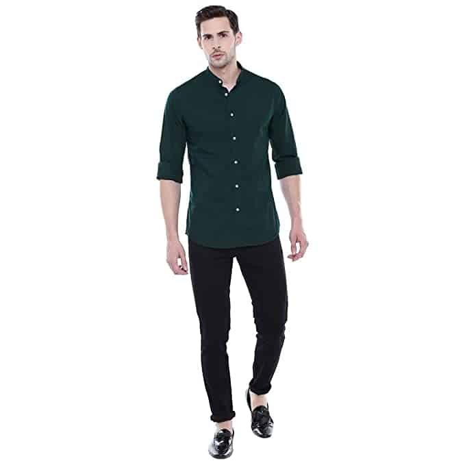 What Color Pants With Forest Green Shirt