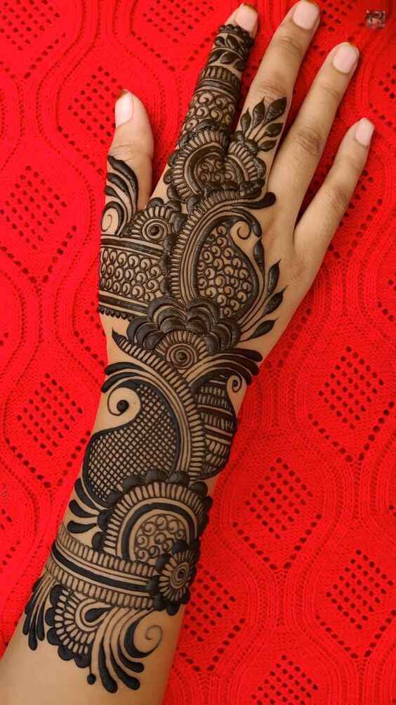 Arabic mehndi designs for full hands